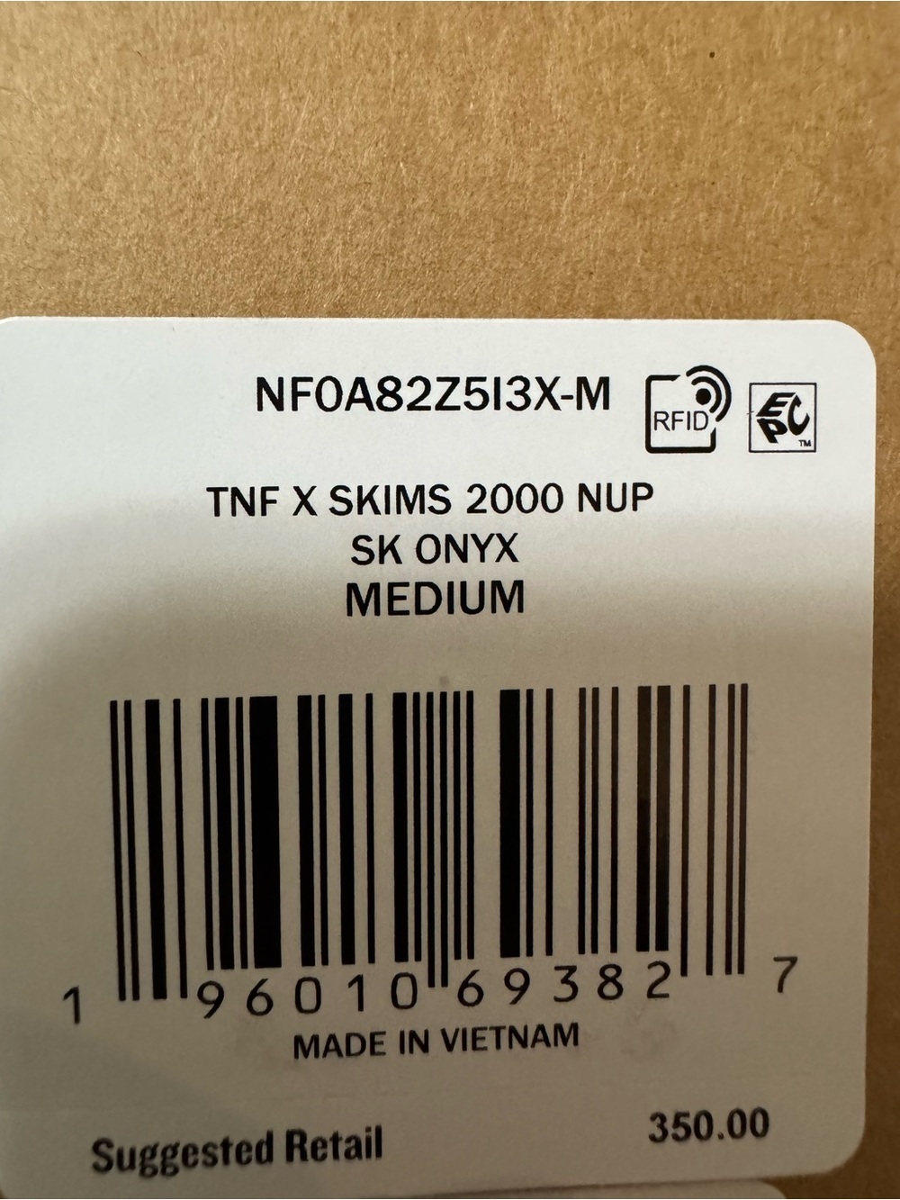 THE NORTH FACE X SKIMS
2000 RETRO NUPTSE JACKET M - Picture 10 of 15